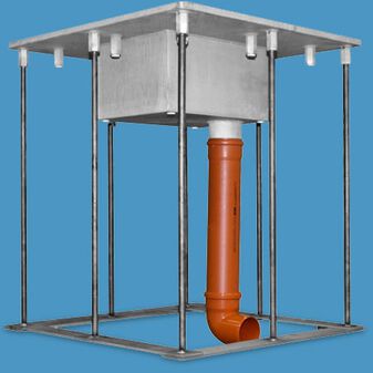 Grundbauteil vor Einbau