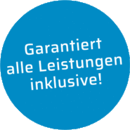 Garantiert alle Leistungen inklusive