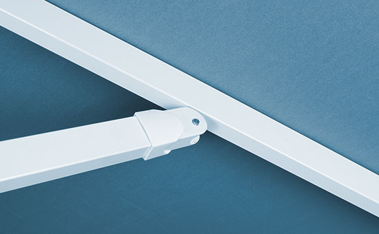 Detail Verbindung Speiche und Stützstrebe